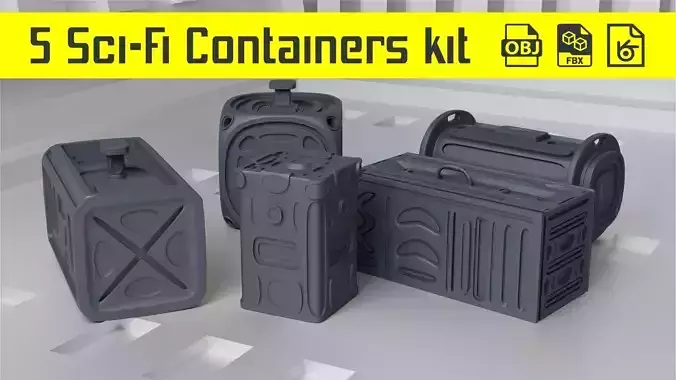 Sci-Fi Containers kit