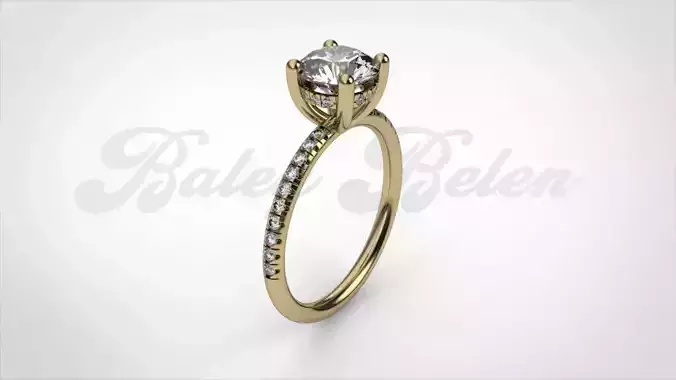 Woman ring diamond R00269