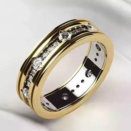 Composite Gold Fashion Gold Ring