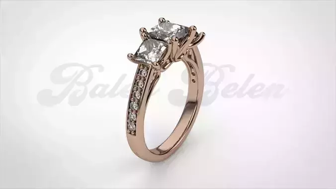 Woman ring diamond R00271