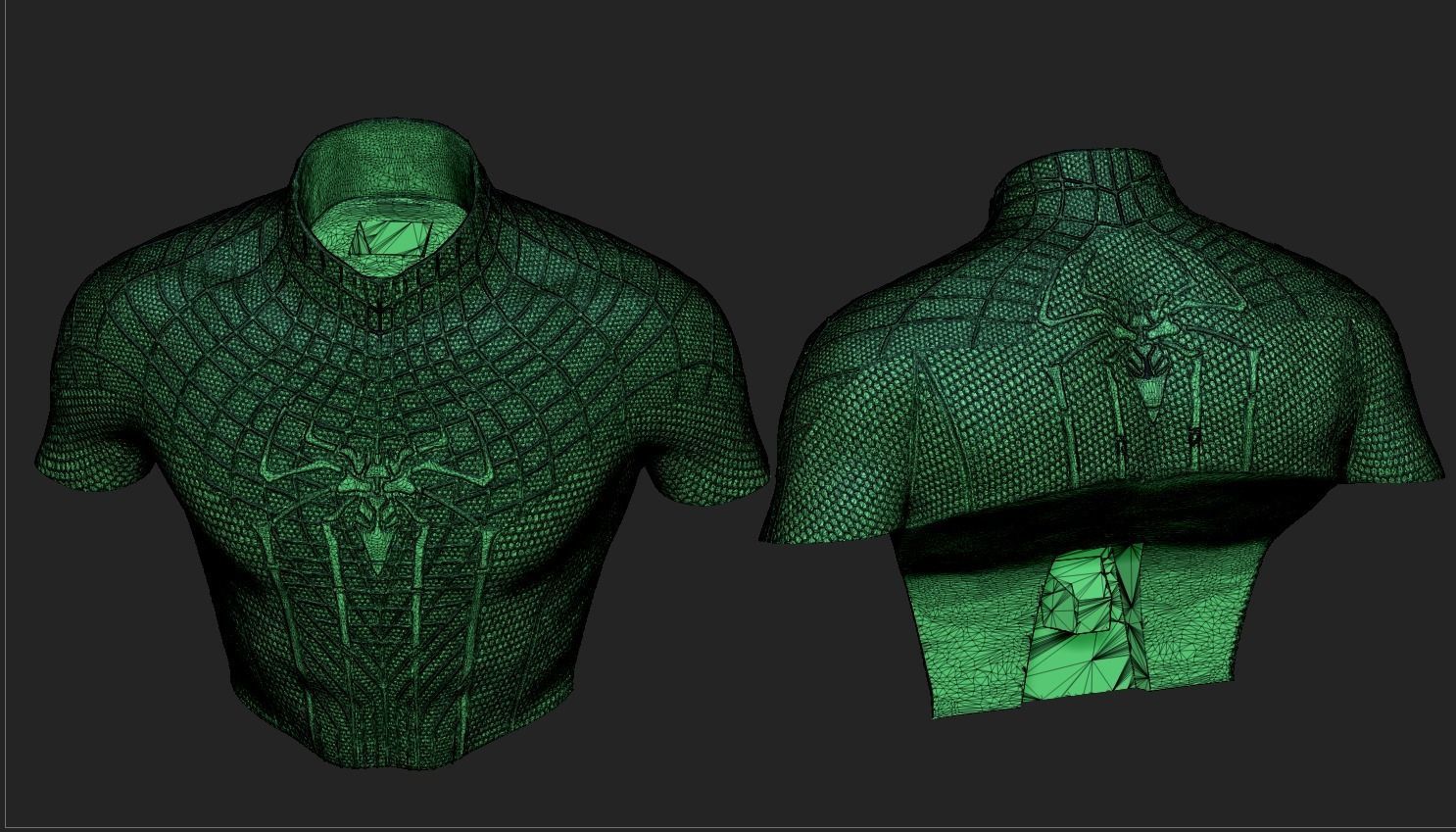 Andrew Garfield-Amazing Spider-Man Bust 3D print model_17