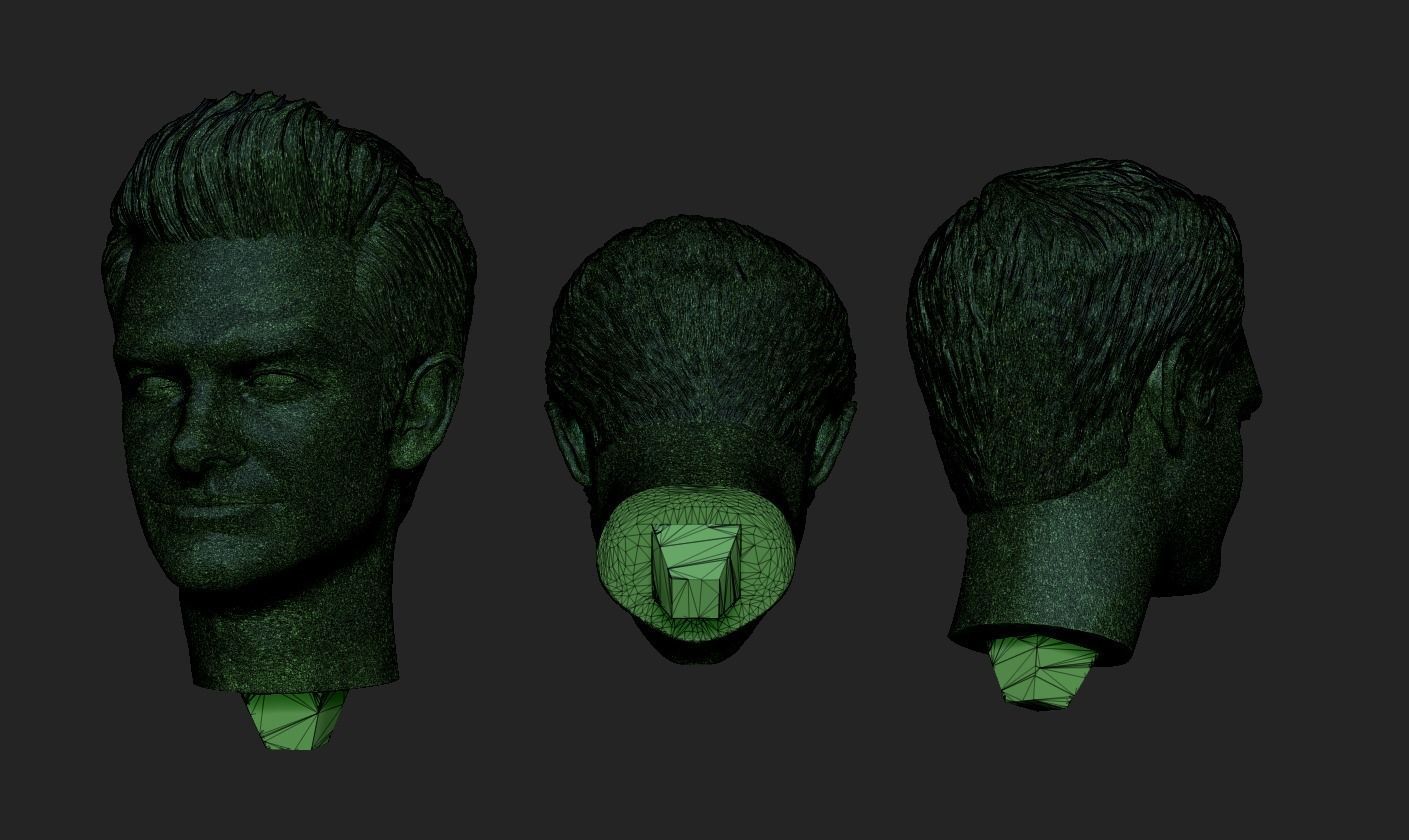 Andrew Garfield-Amazing Spider-Man Bust 3D print model_16