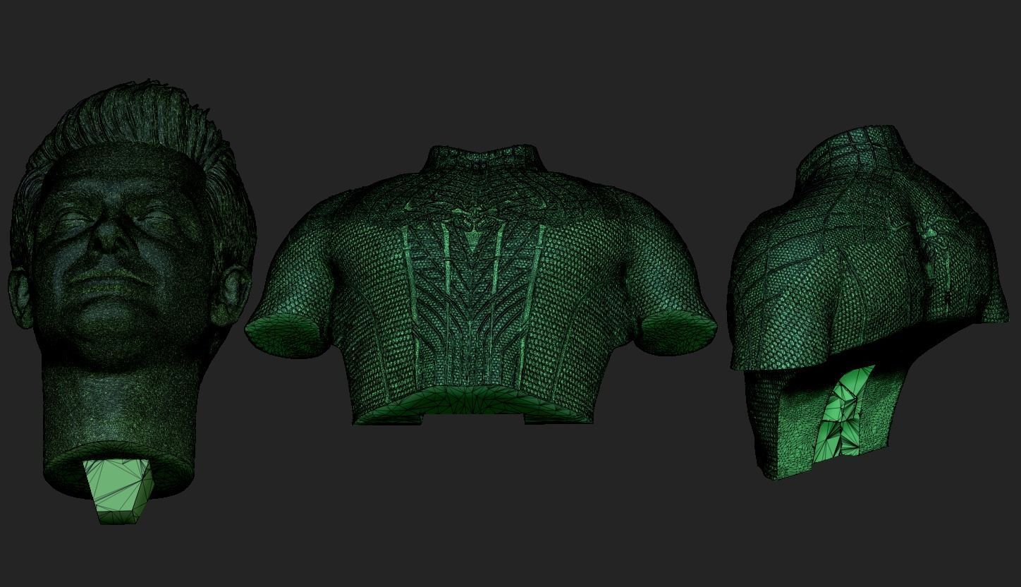 Andrew Garfield-Amazing Spider-Man Bust 3D print model_19