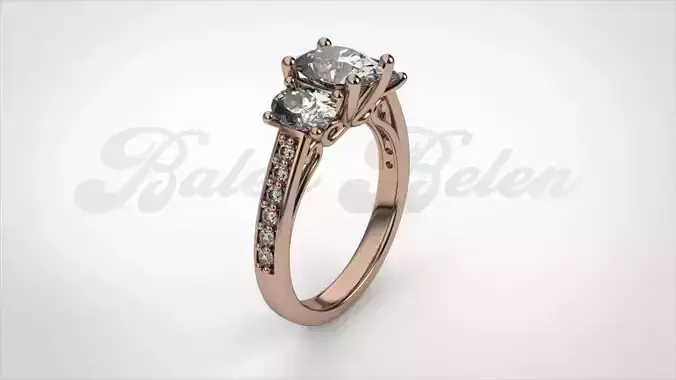 Woman ring diamond R00272