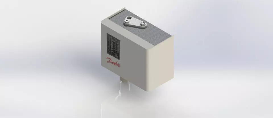 Danfoss KP1 and KP5 Free 3D model_0