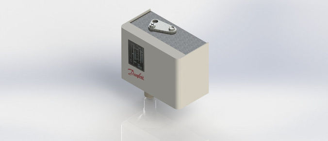 Danfoss KP1 and KP5 Free 3D model