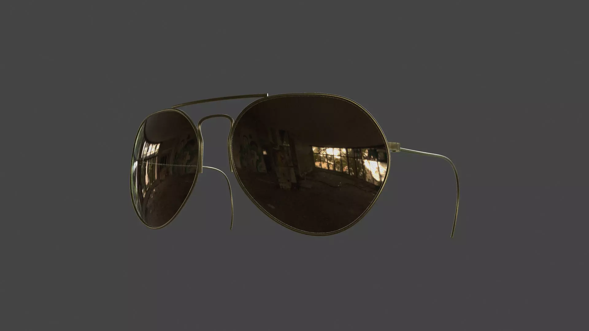 GLSS-009 Sunglasses 3D model_0