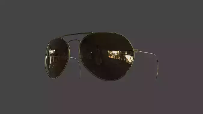GLSS-009 Sunglasses 3D model