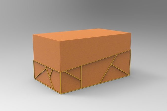 Ben Stool Low-poly 3D model