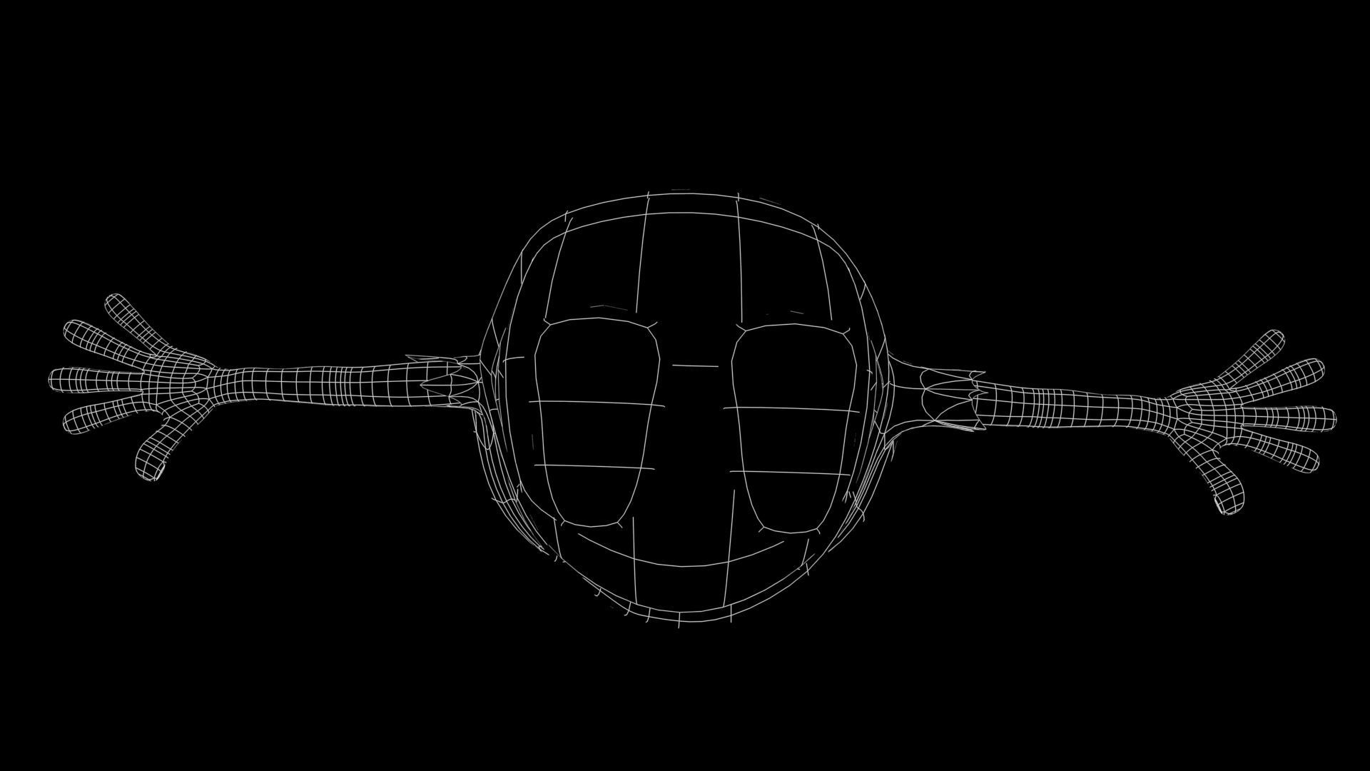 ZOMBIE CHARACTER 3D model_12