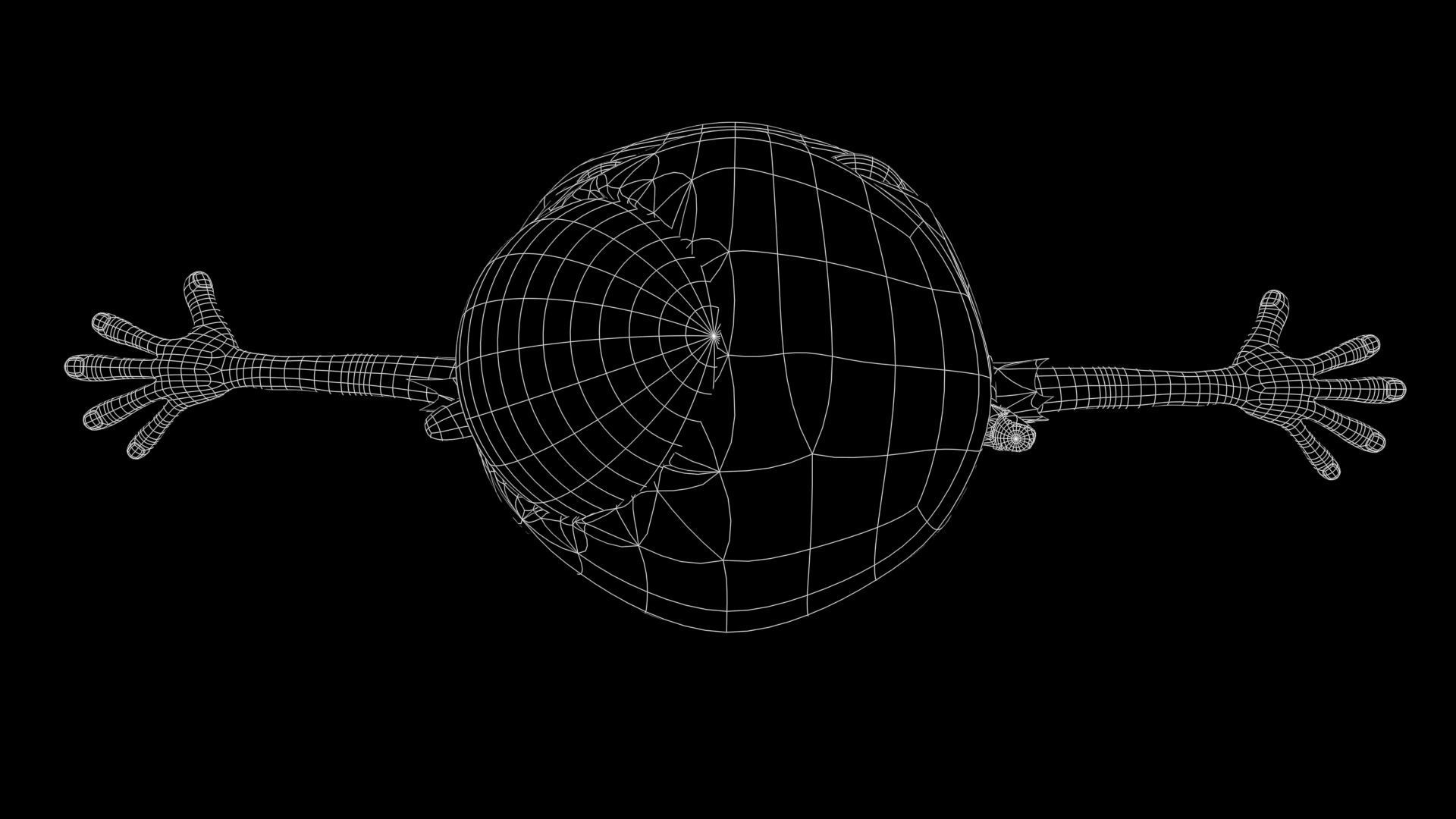 ZOMBIE CHARACTER 3D model_11