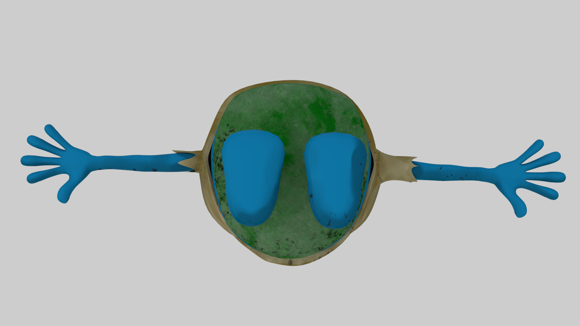 ZOMBIE CHARACTER 3D model_5