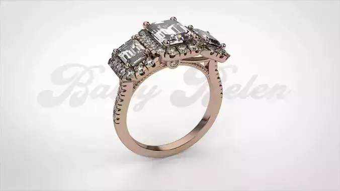 Woman ring diamond R00279