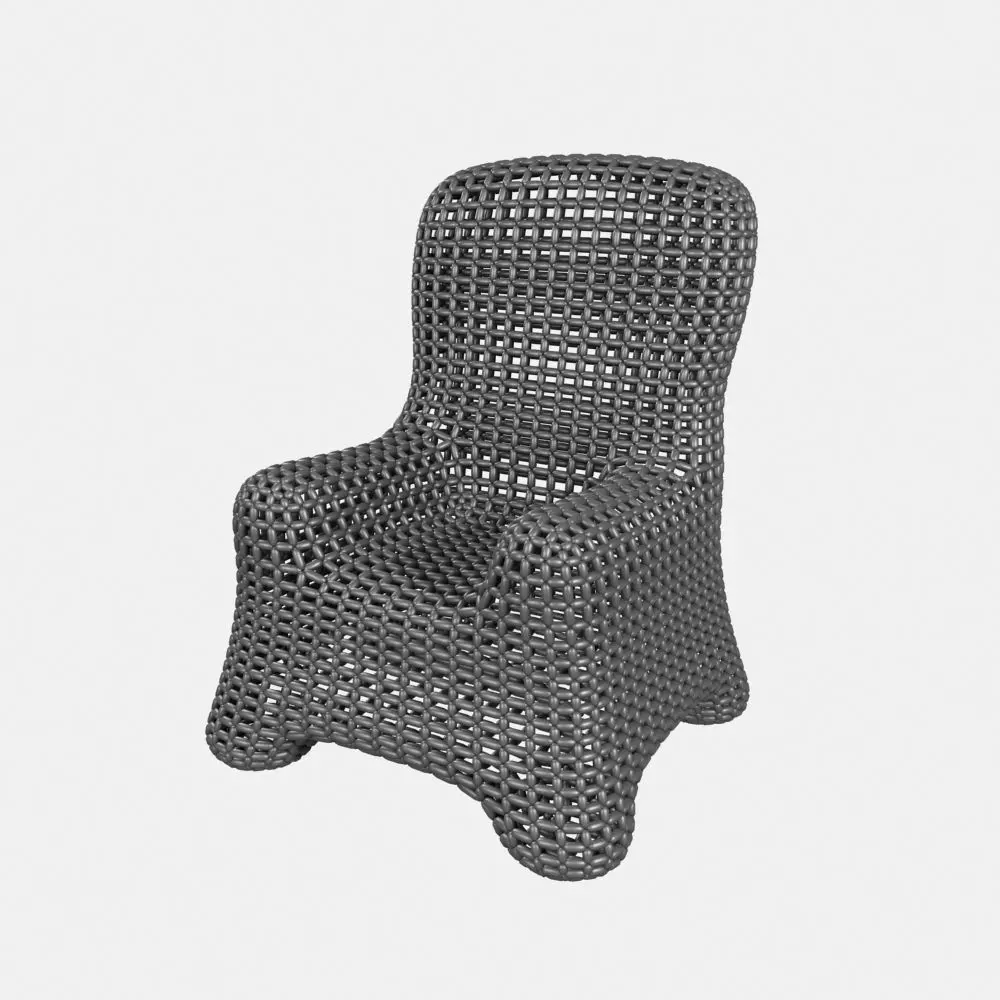 Net chair 3D model