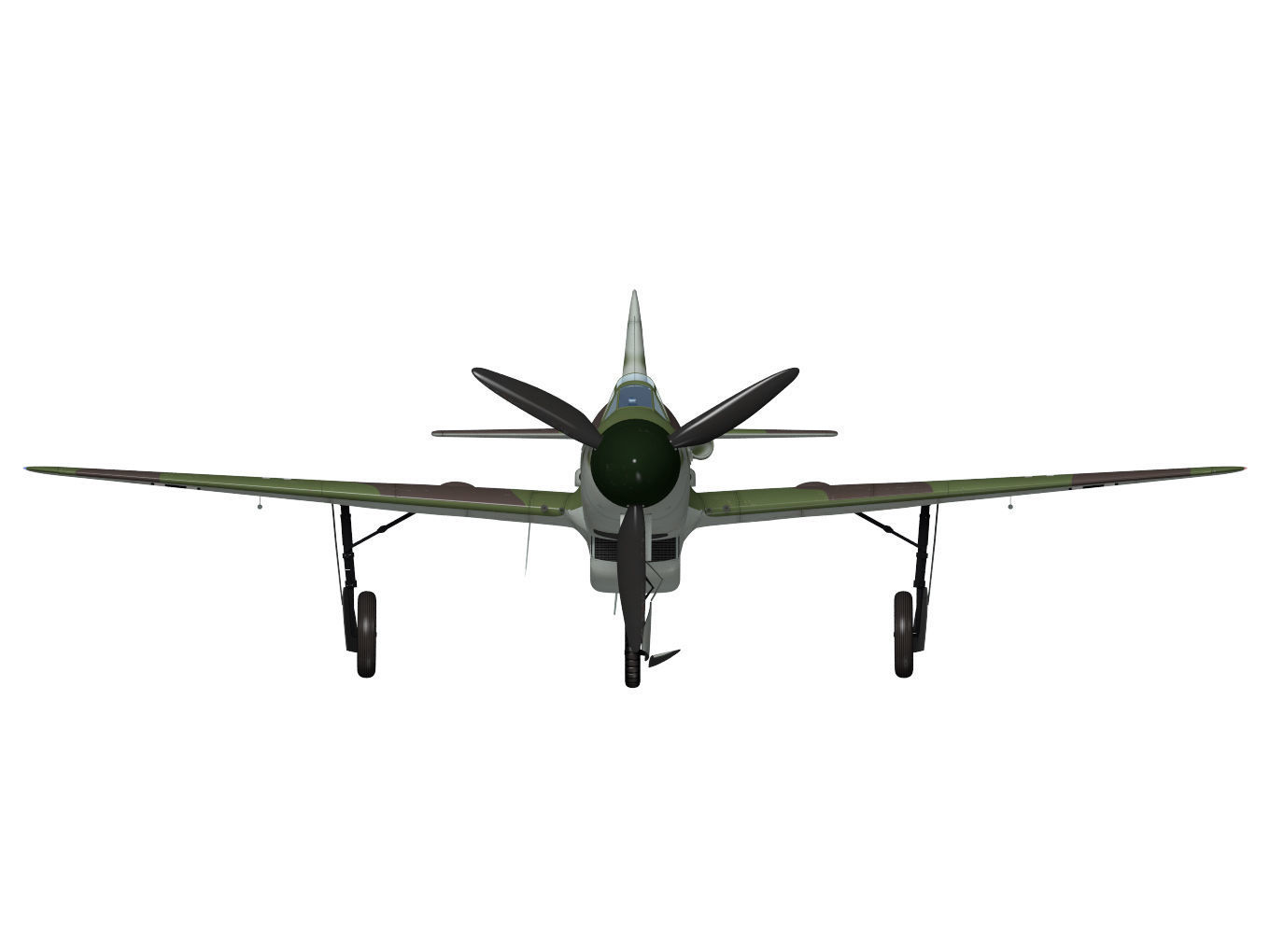 Messerschmitt Me 509  3D model_8