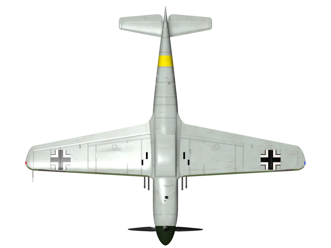 Messerschmitt Me 509  3D model_10