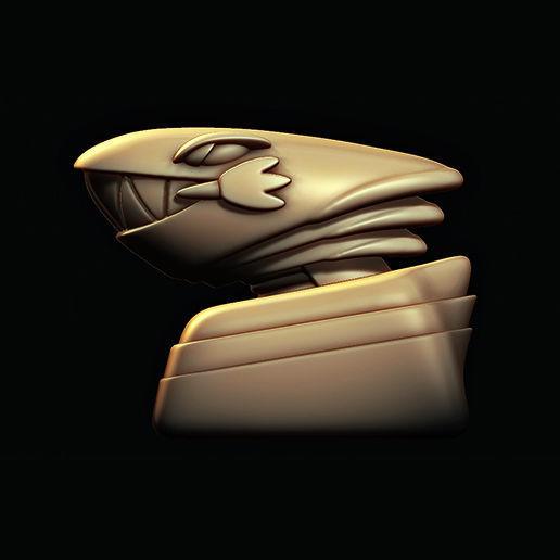 BLUE EYES WHITE DRAGON  YU GI OH KEYCAPS KEYBOARD  3D print model_2