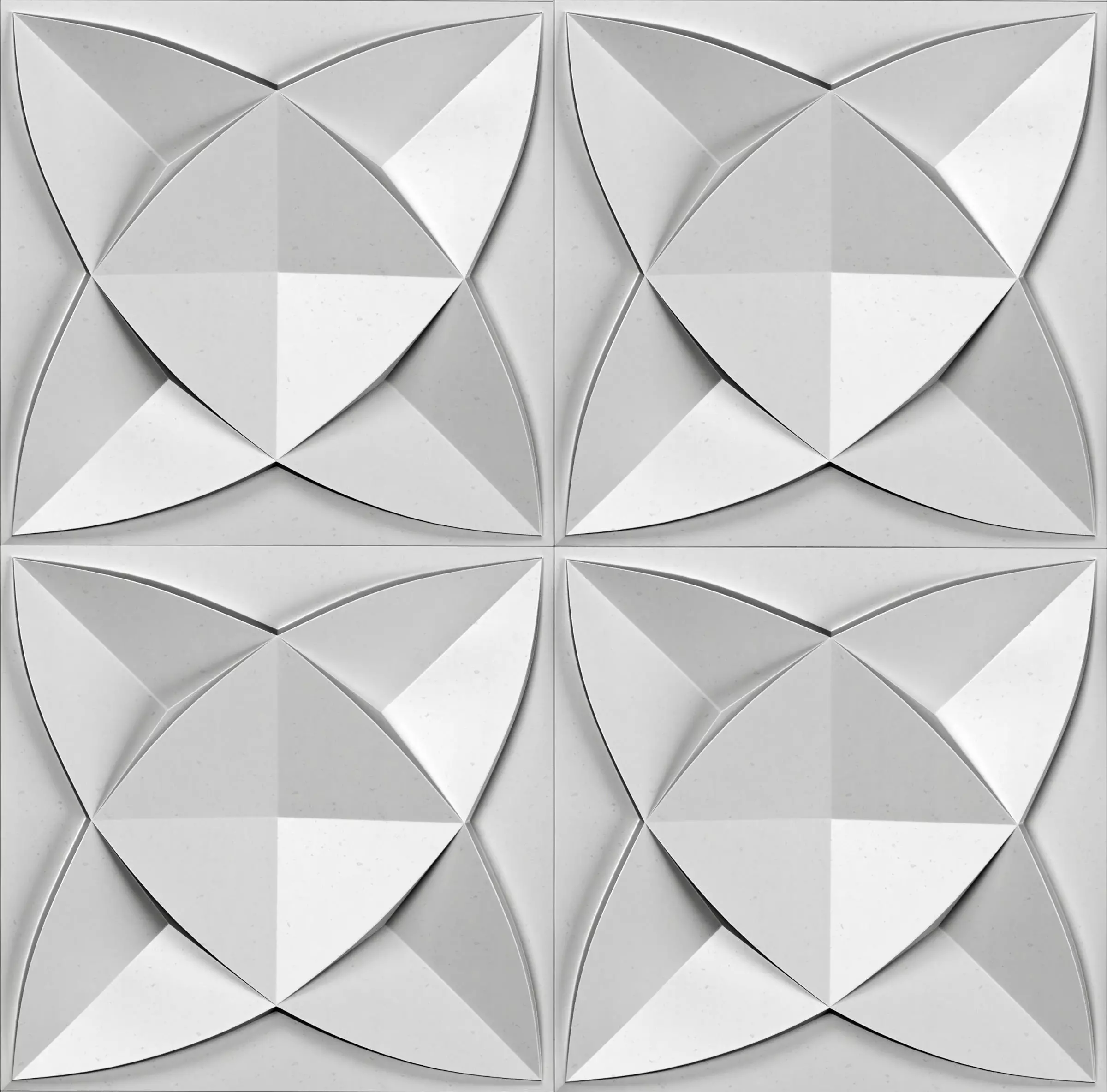 Panel wall 3D model_0