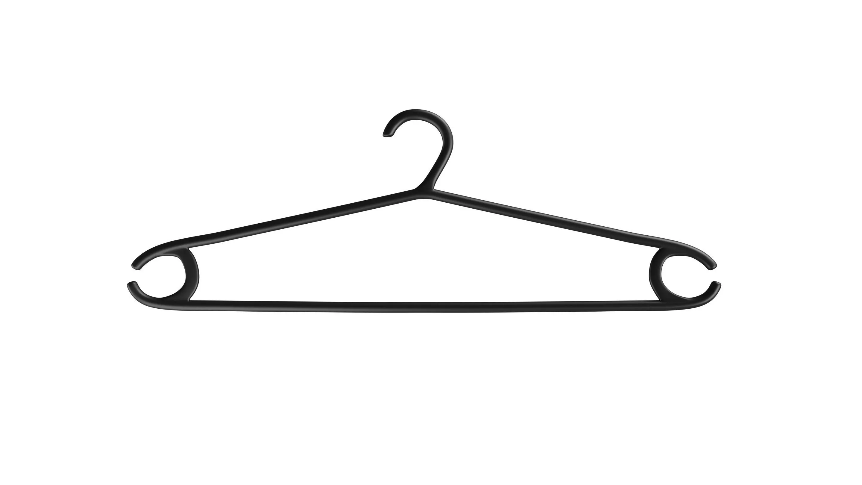 Coat Hanger Free 3D model