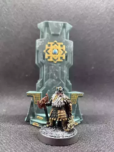 Throne of Thror 3D print model