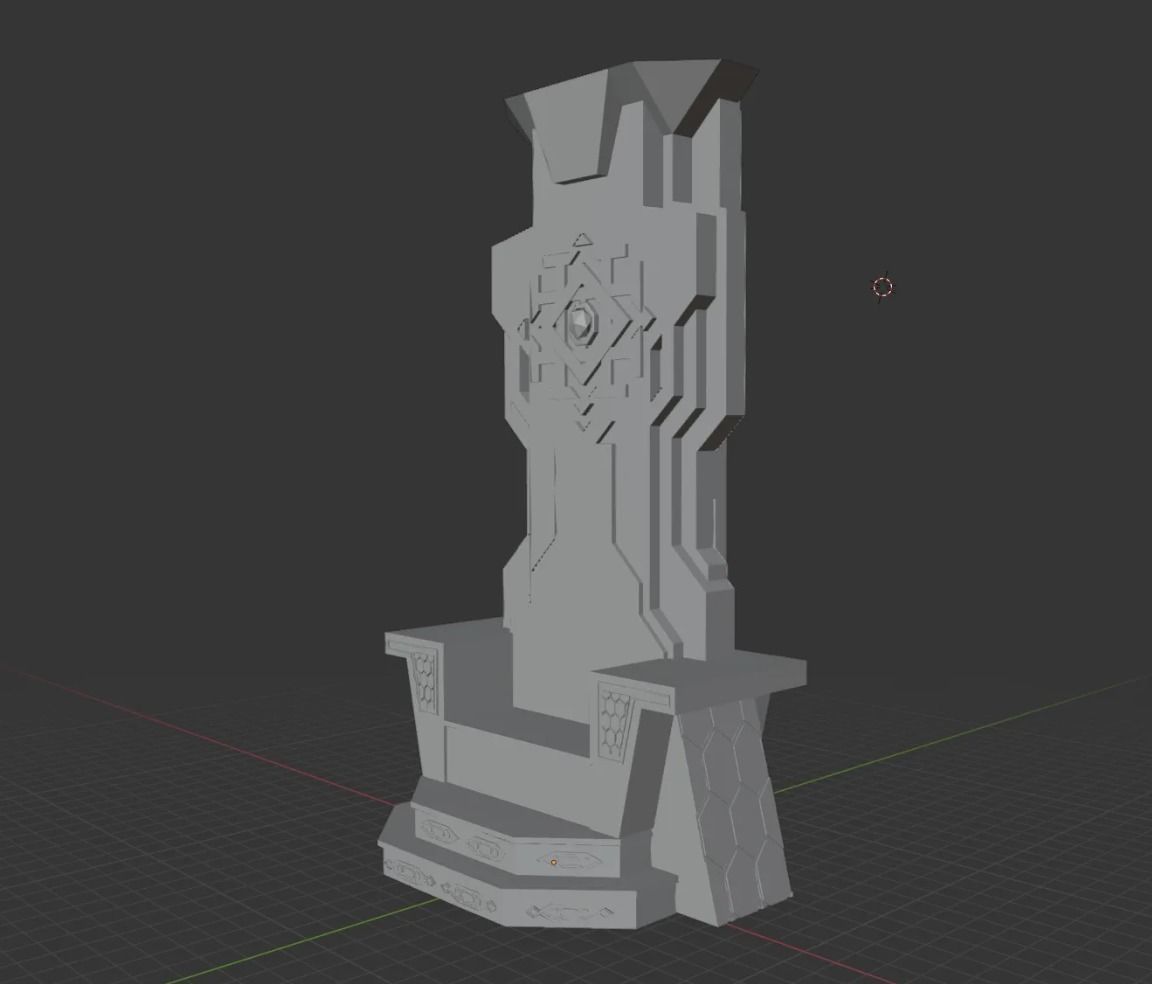Throne of Thror 3D print model_4
