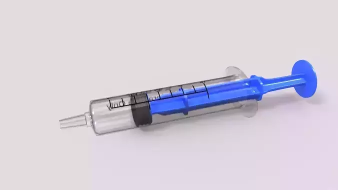 Syringe - Medical Instrument 3d Model 