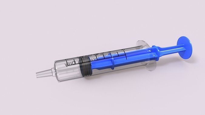 Syringe - Medical Instrument 3d Model  3D model