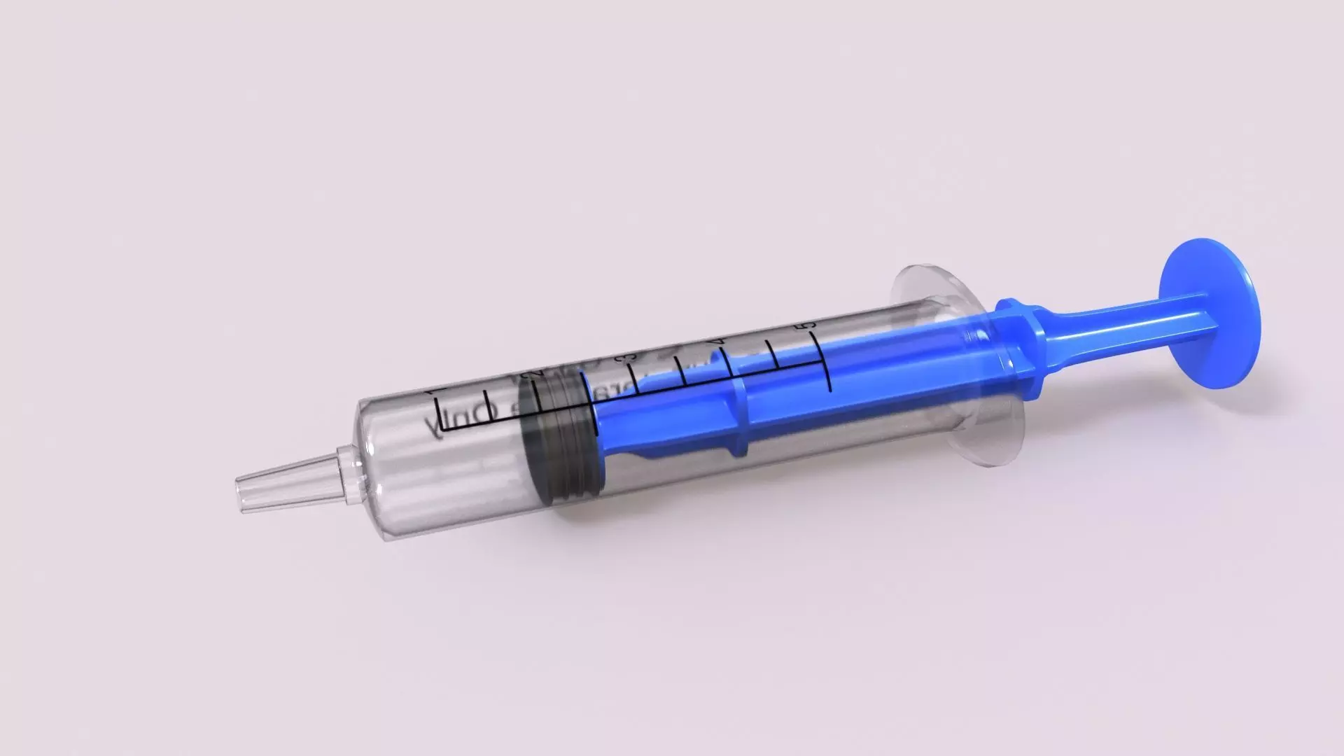 Syringe - Medical Instrument 3d Model  3D model_0