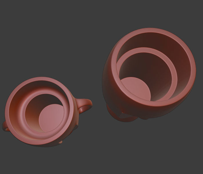 Decorative Flower Pots 3D print model_3