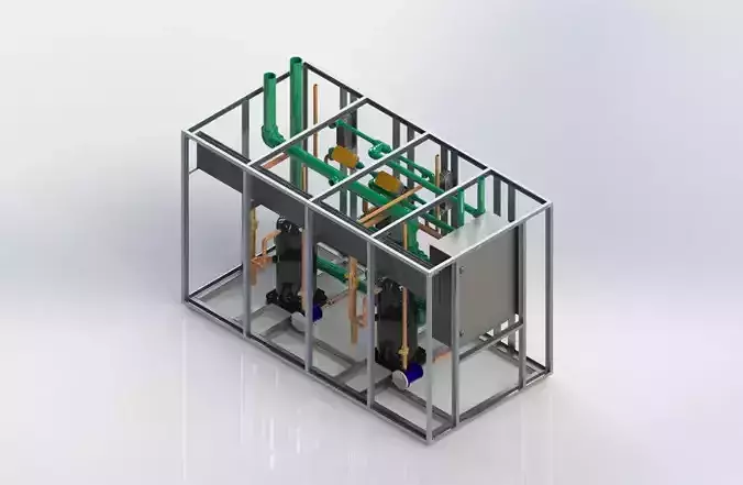 Custom designed water chiller
