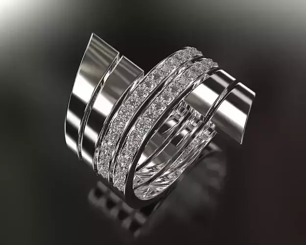 Spiral ring