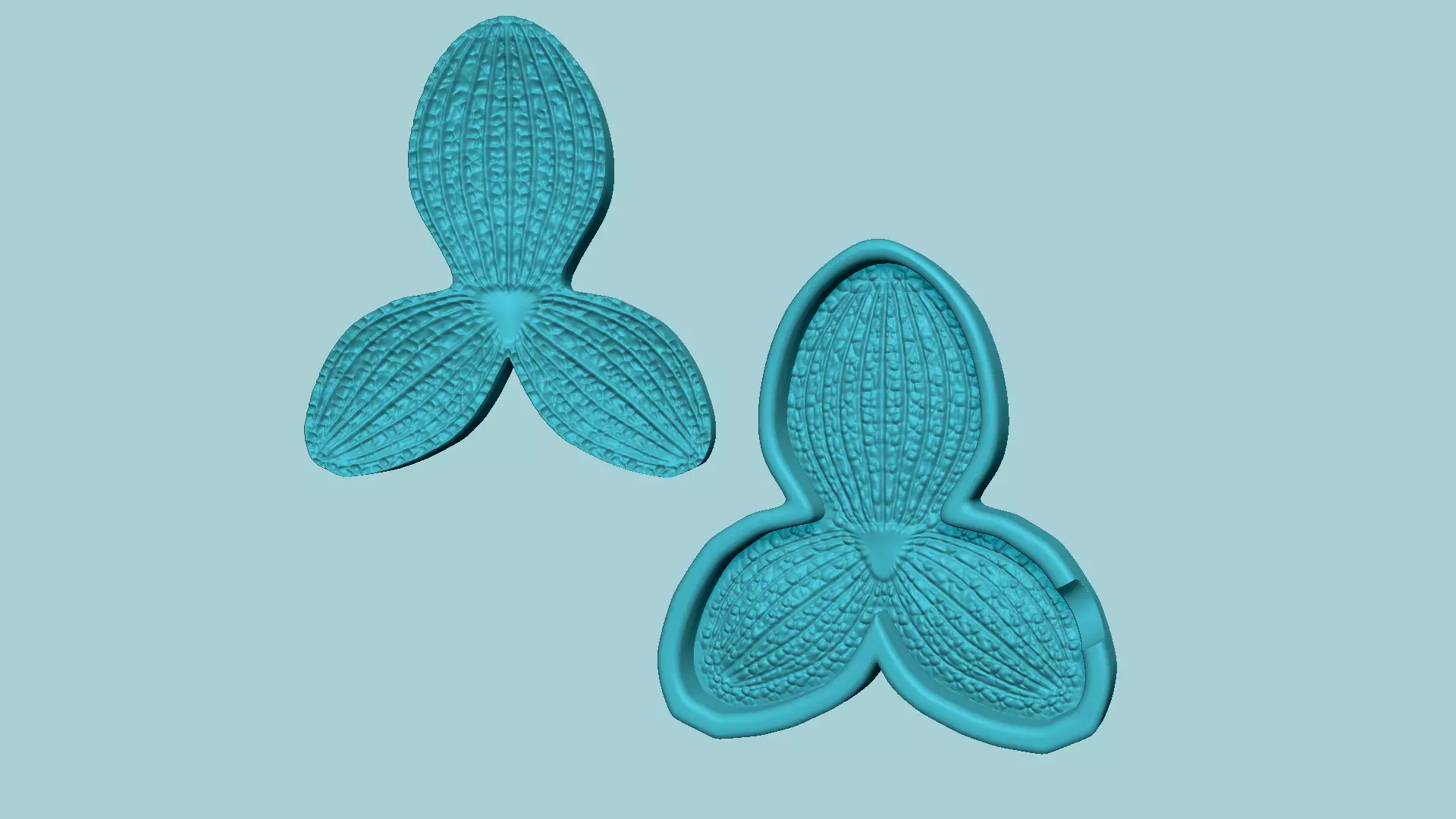 Imperial Orchid P2 - Molding Arrangement EVA Foam Craft 3D print model_0