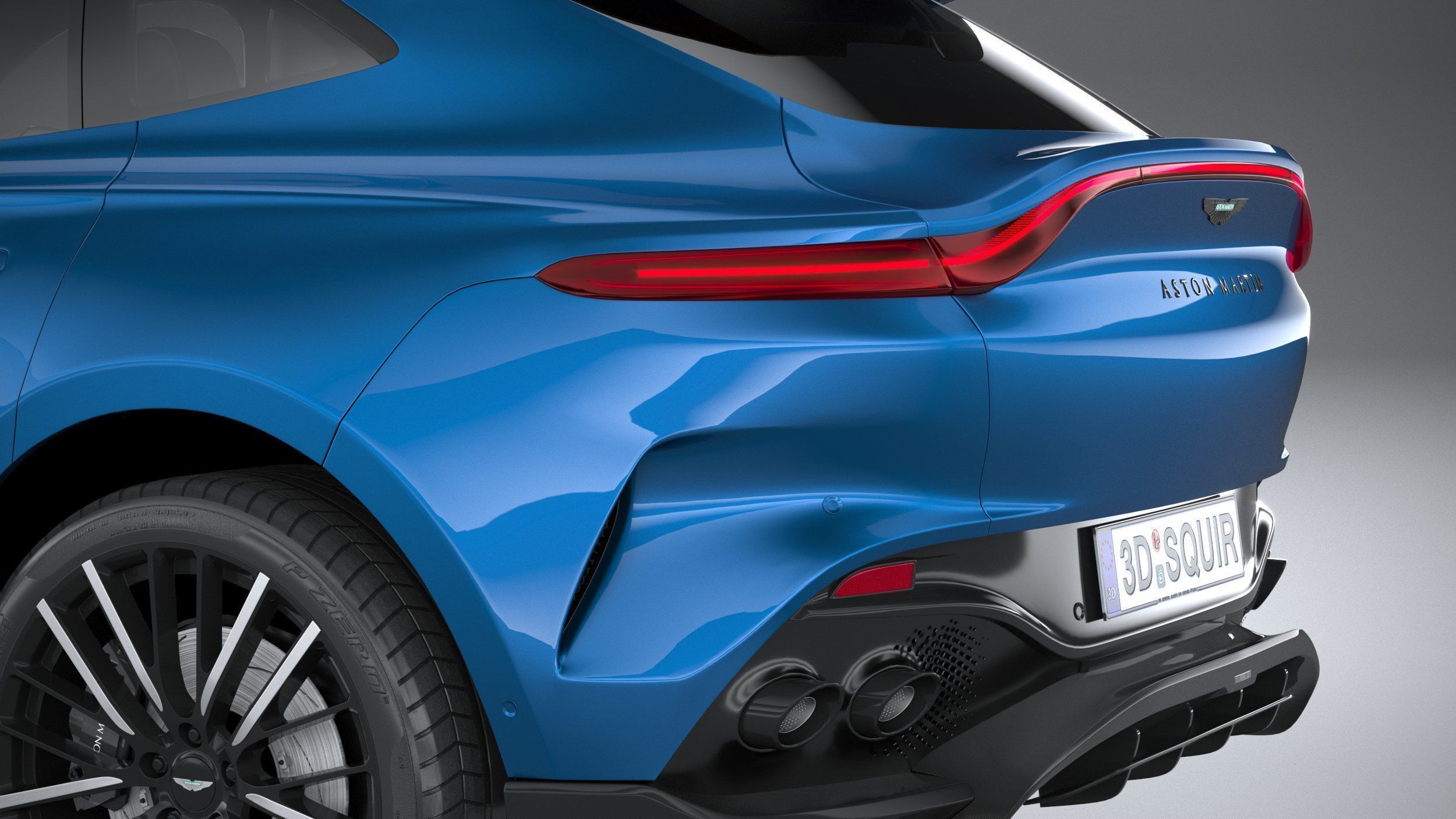 Aston Martin DBX707 2023 3D model_6