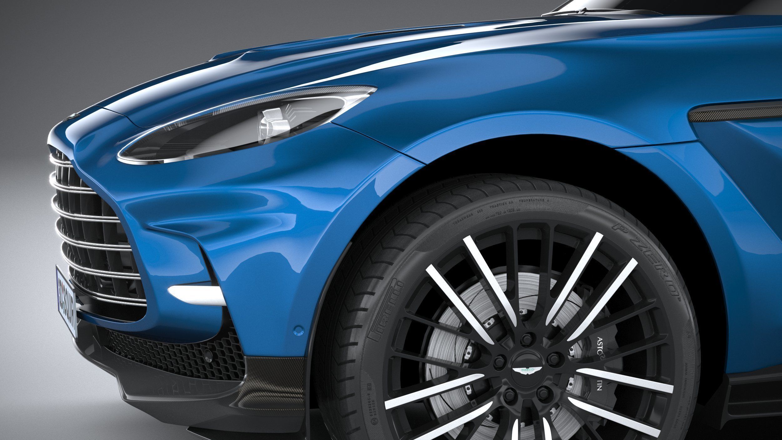 Aston Martin DBX707 2023 3D model_3