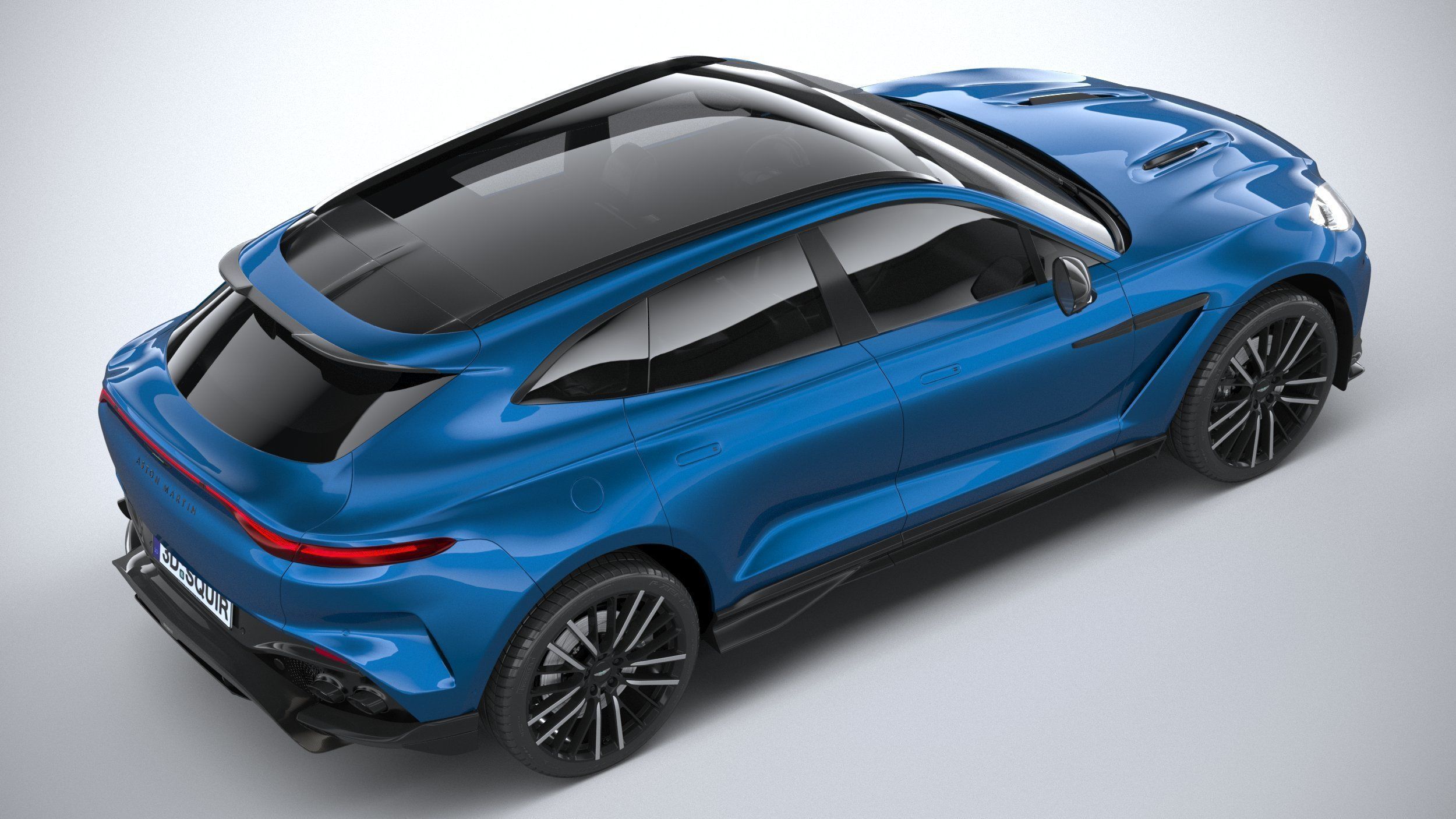 Aston Martin DBX707 2023 3D model_10