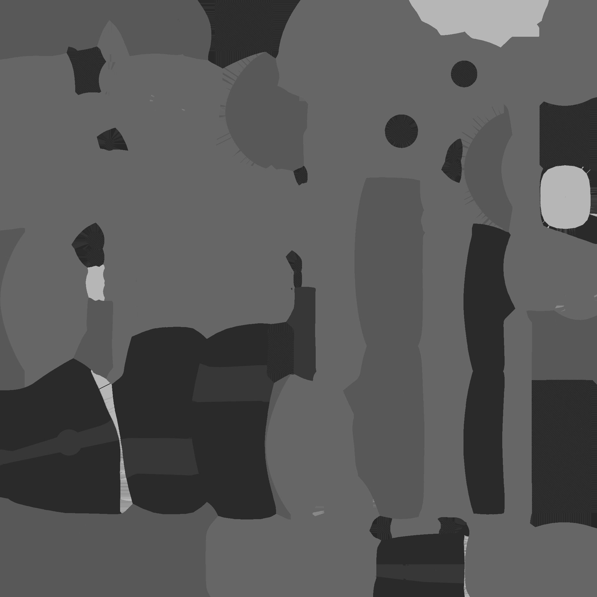 Cartoon Kart A02 Blue - Vehicle Racing Design Low-poly 3D model_24