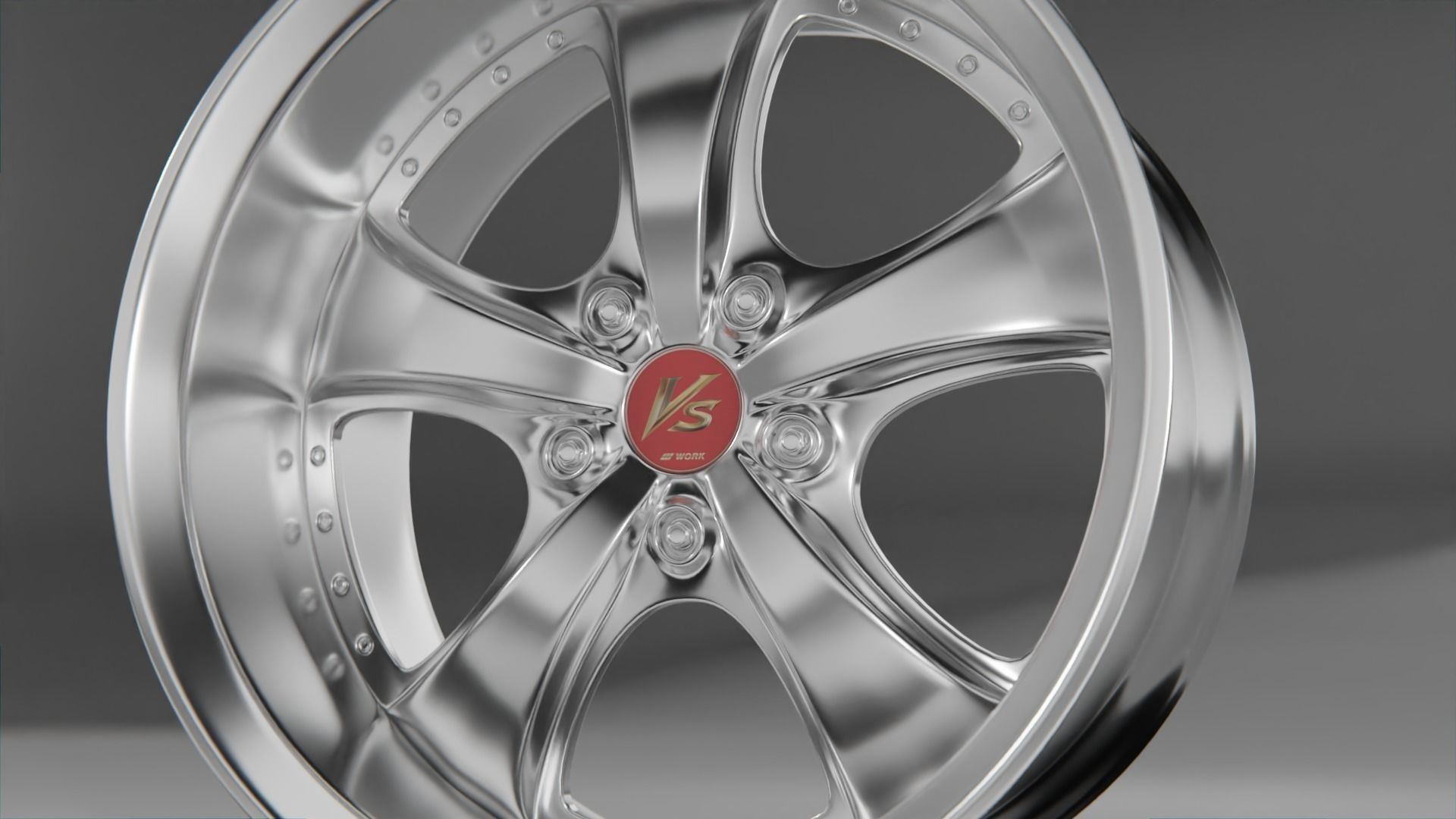 WORK VS-KF Low-poly 3D model_2