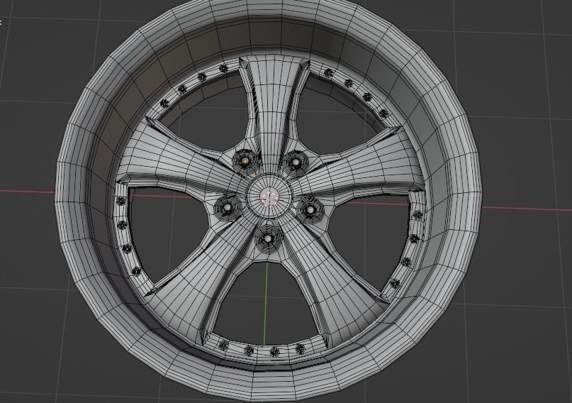 WORK VS-KF Low-poly 3D model_3
