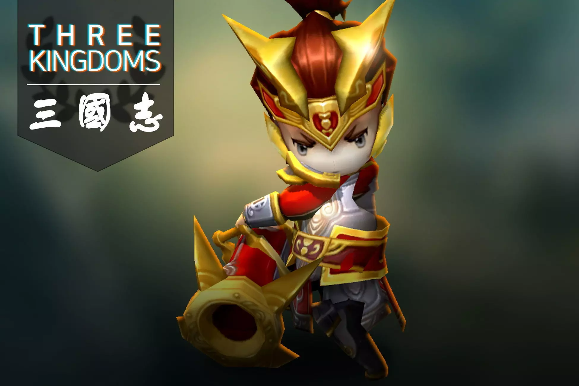 Three kingdoms - Lumeng Low-poly 3D model_0