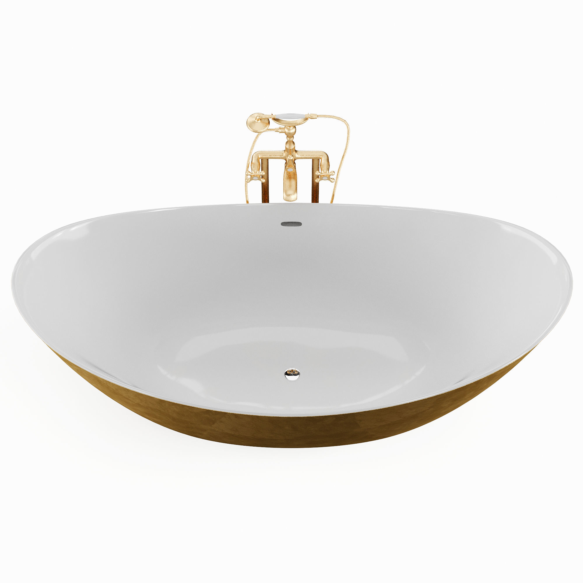 SIENA bathtup Low-poly 3D model_3