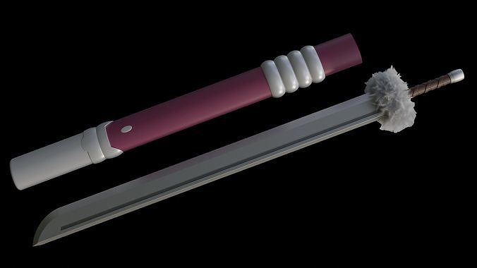 Shion sword from Slime 3D print model