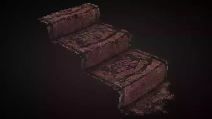 Old medieval Carpet PBR Game ready