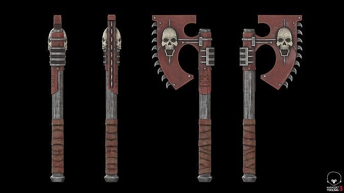 Gorechild Low-poly 3D model