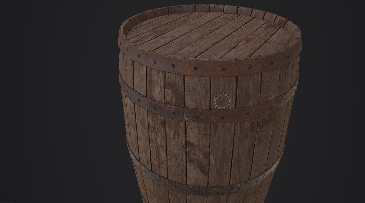 Medieval  Double Axe V2 3D model_30