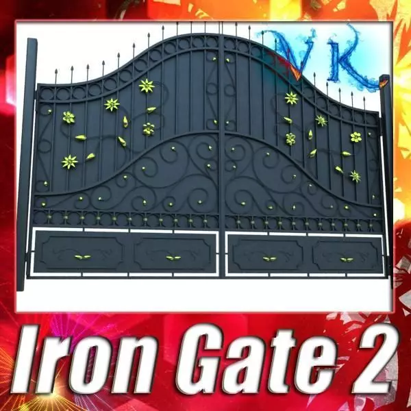 Iron Gate 02 3D model