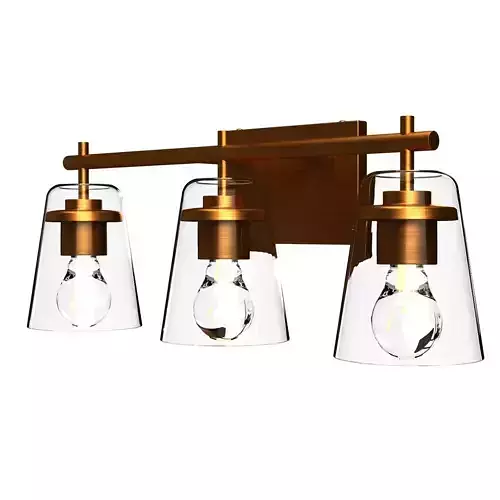 Triple sconce lights