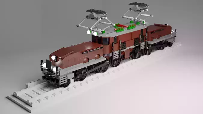 A train lego christmas