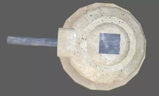 turret stone circle Free low-poly 3D model