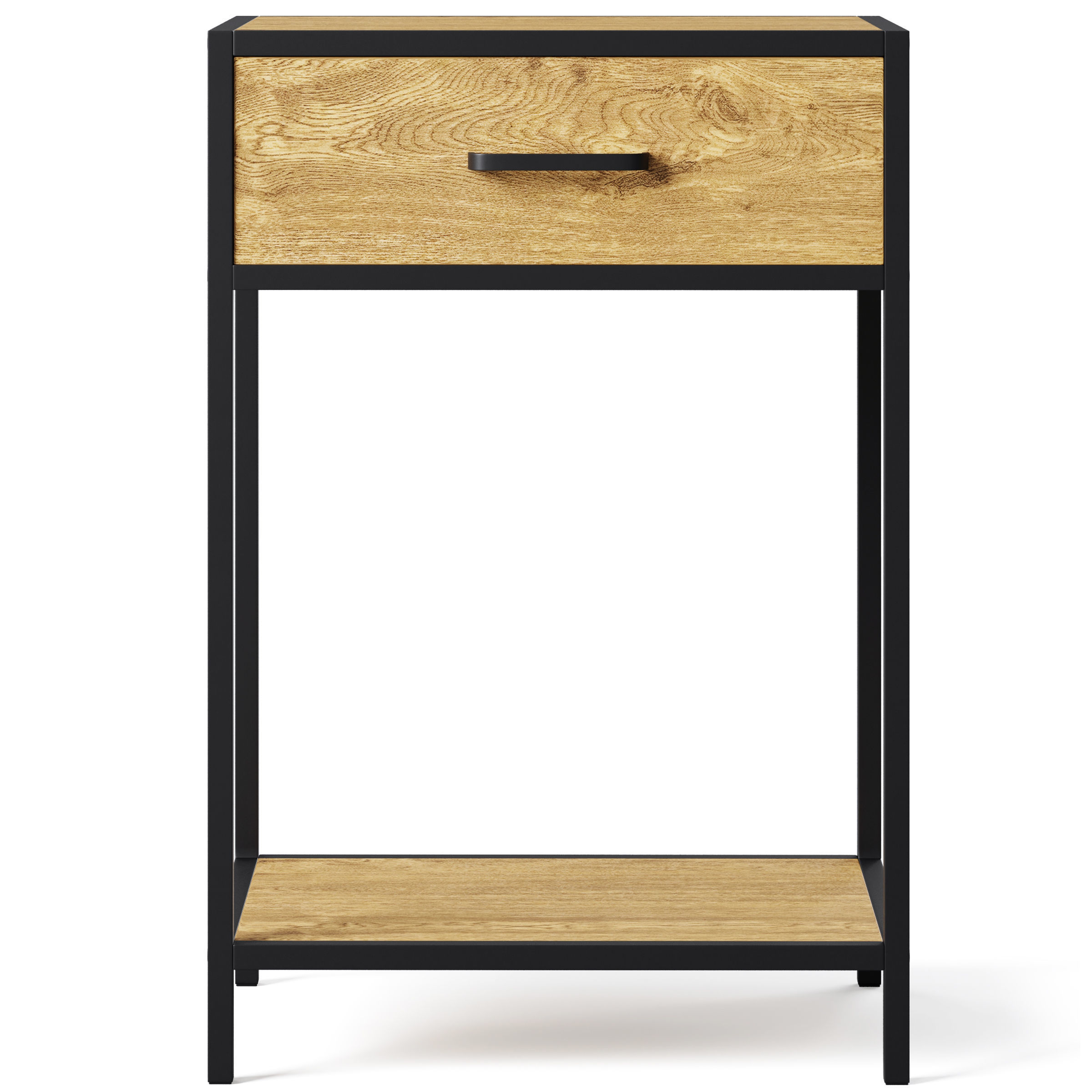 Bedside table Seaford by Actona 3D model_1