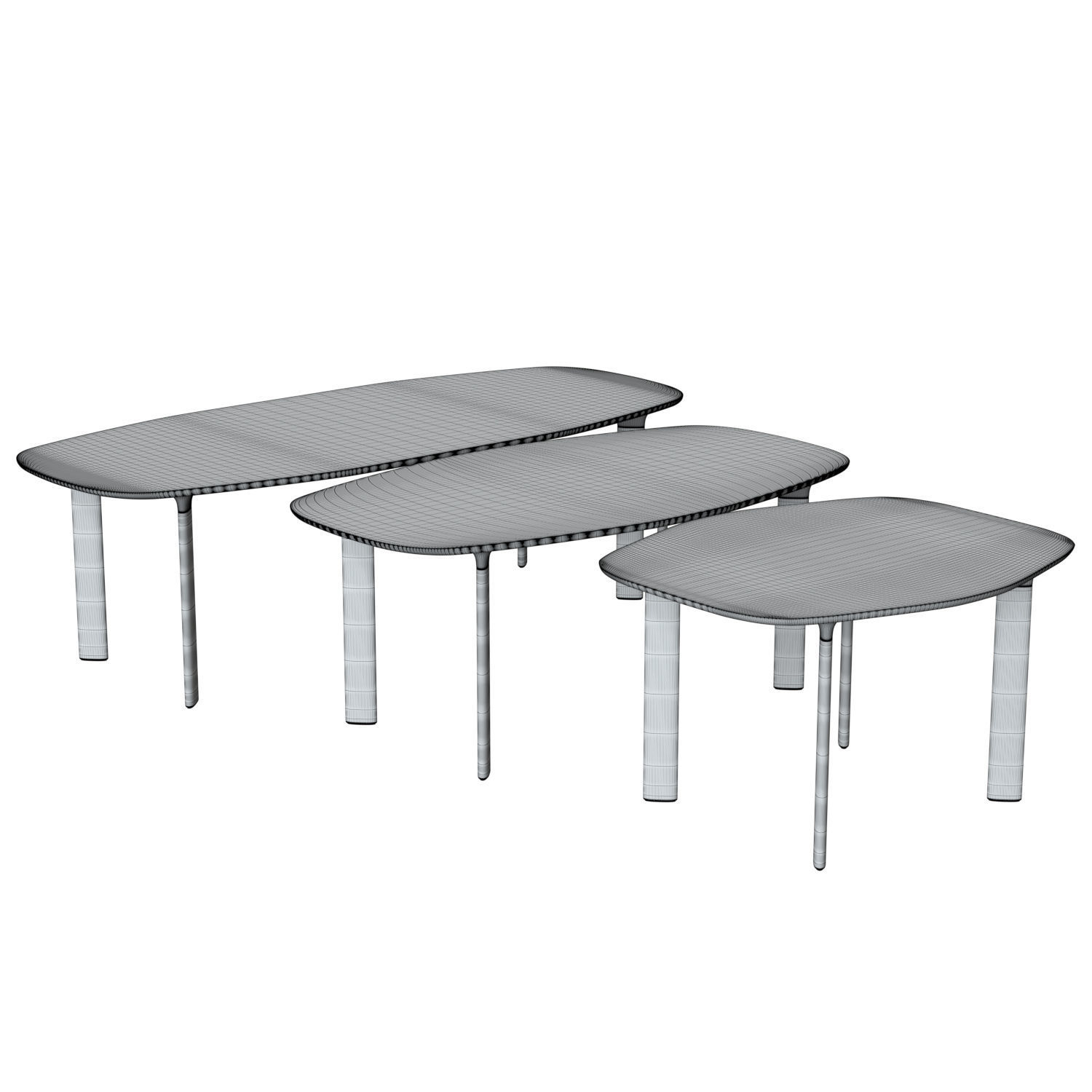 Analog Table 3D model_4